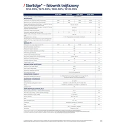 Hybridní měnič Solaredge SE5K 3-phase-RWS