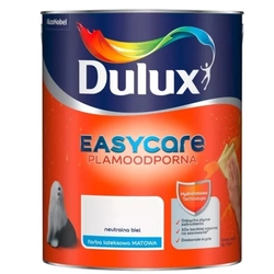 Hydrophobic interior paint Dulux EasyCare White base A white matt 2,18 l