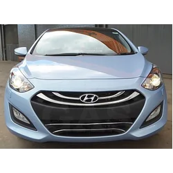 Hyundai Elantra GT – Chrome Strips Grill Chrome Dummy Bumper Tuning