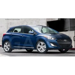 HYUNDAI ELANTRA GT / TOURING – CHROMleisten an verchromten Seitentüren