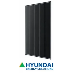Hyundai HIT-MF-FB 440 (440W HJT, glass glass) Full Black