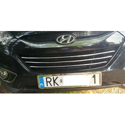 Hyundai IX35 - CHROME GRILL bumper strips