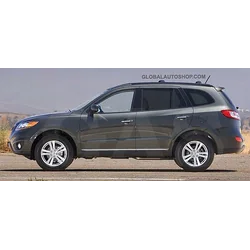 HYUNDAI SANTA FE - CHROME strips on decorative chrome side doors