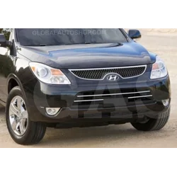 Hyundai Veracruz - Calandre à bandes chromées, réglage du pare-chocs factice chromé