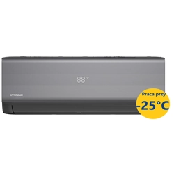 HYUNDAI Wall air conditioner 2,6kW CARBON GRAY HRP-M09CGI + HRP-M09CGO