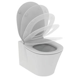 Ideal Standard Connect Air Aquablade® seinälle ripustettava wc-istuin - piilokiinnityksellä