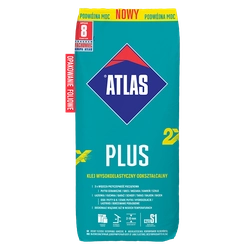 Ιδιαίτερα ελαστική κόλλα ATLAS PLUS νέο 25 kg