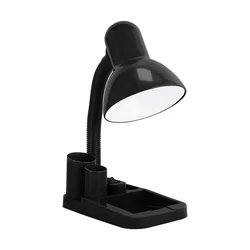 IDOL E27 SORT skrivebordslampe