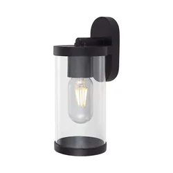 Illuminazione per esterni - E27 Raccordi da parete - IP44 - Corpo nero opaco - Modello n.: - VT-1149-B