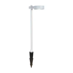 Iluminação externa - Lâmpadas de poste - IP65 - Corpo branco - 6 Watts - 620 Lúmens - 4000K