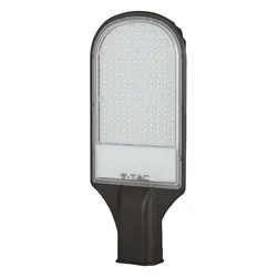 Iluminação Pública de LED Cinza - Ferro - Samsung - IP65 - 100W - 8400 Lúmens - 6400K