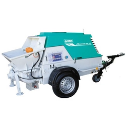 Imer Booster 15R explosive concrete pump 240 l | Transport: 250 - 33 l/min | 21 kW | 4 rate diesel