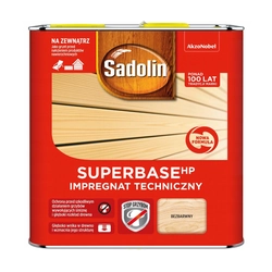 Impregnação de madeira Sadolin SuperBase HP 2,5L