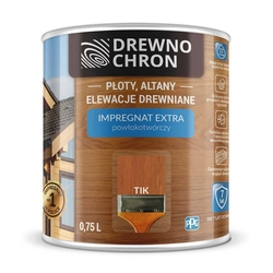 Impregnante Extra Filmogeno Protettivo per Legno Tik 4,5l