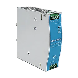 Импулсно захранване, 24V / 5A, DIN шина - MEAN WELL NDR-120-24