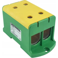 Incobex Złączka szynowa jednopolowa ZGX 2x240 mm2 żółto-zielona (Al-Cu) ENE-00368