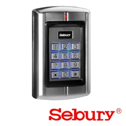 Independent controller with built-in proximity reader and keyboard, for outside SEB-BC2000