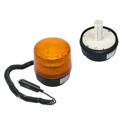 Indicatore ottico a LED 12V magnete