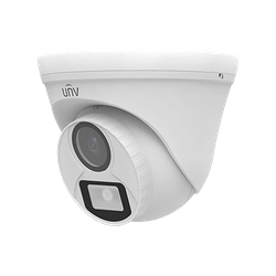 Indoor Analog Surveillance Camera 2 Megapixels Lens 2.8mm, White Light 20m, IP67, ColourHunter - UNV UAC-T112-F28-W