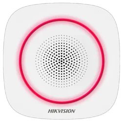 Indoor Siren Wireless Rosie Hikvision DS-PS1-II-WE-R