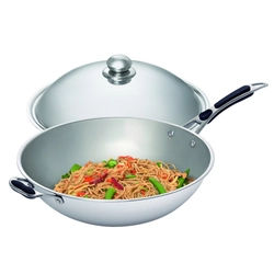 Induction frying pan, diam. 36 cm, with lid | Bartscher