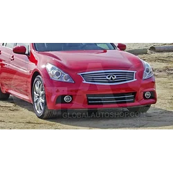 Infiniti G37S - Chrome Strips Grill Chrome Dummy Bumper Tuning