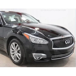 Infiniti Q70 — Chrome Strips Grill Chrome Dummy Bufer Tuning