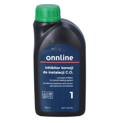 Inhibiteur de corrosion pour installations de chauffage centralen ligne 1