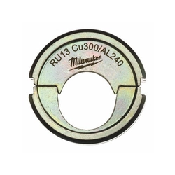 Inserto de crimpagem Milwaukee CU300 / AL240 mm² | Roda