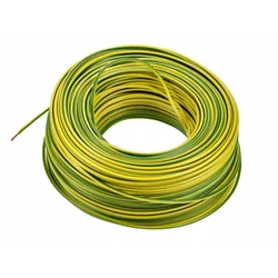 Installation cable H07V-K (LgY) 16 yellow-green