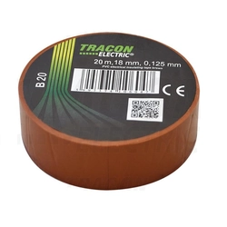 insulating tape 20mx18mm brown