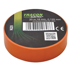 insulating tape 20mx18mm orange