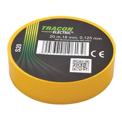 insulating tape 20mx18mm yellow