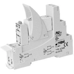 interface relais PI85-024DC-M41G-TS-2011, contacten 1P, stroom 24VDC belastingsstroom 16A breedte 15,5mm