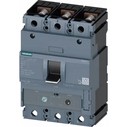 Interruptor de alimentação Siemens 3P 250A Icu=36kA 415V Liberação CA TM240 Conexões aparafusadas LI 3VA1225-4EF32-0AA0