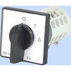 Interruptor de leva electrometálico 0-gwiazda-trójkąt 5P 16A IP65 Arco E16-22 (951621)