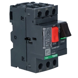Interruptor de proteção do motor GV2ME..AP 4,0-6,3A terminais de caixa