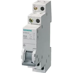 Interruptor modular de controle Siemens 3-pozycyjny (I-0-II) 400V AC 20A 2CO 5TE8142