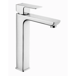 Invena Nyks high washbasin tap chrome BU-28-W01-S