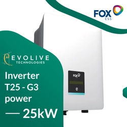 Inversor FoxESS T25 - G3 / 3-fazowy 25kW