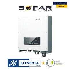 INVERSOR SOFAR 3,3 KTL - X 3-fazowy GENERACIÓN 2 WIFI/DC