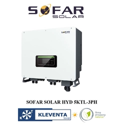INVERSOR SOFAR HYD 5KTL-3PH, SOFAR HYD 5kW + CHINT ELECTRIC 3F DTSU666