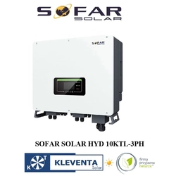 INVERSOR SOFAR HYD10 KTL (SOFAR SOLAR HYD 10 KTL-3PH) 3-fazowy +CHINT ELECTRIC 3F DTSU666