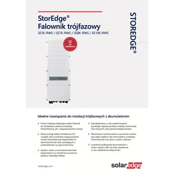 Inverter Hybrid Solaredge SE10K 3-phase-RWS