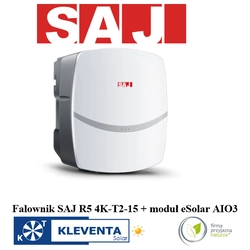 INVERTER SAJ R5-4K-T2-15, 3-fazowy SAJ 4kW + univerzális eSolar kommunikációs modul AIO3 (WIFI+ETHERNET+BLUETOOTH)