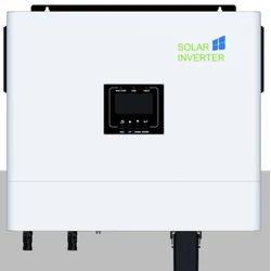 Inverter solare ibrido off-grid Isuna 6kW 2xMPPT, stabilimento Growatt