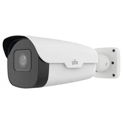 IP-camera 4 MP, Deep Learning-technologie, AF-lens 2.8-12 mm, gemotoriseerde zoom, LightHunter, Audio-invoer/uitvoer, IR50M, IK10, PoE - UNV IPC264SA-DZK