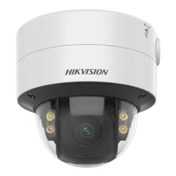 IP камера за наблюдение, 8MP 4K, обектив 2.8 - 12 mm, IR 40m, бяла светлина 40m, PoE, ColorVu - Hikvision DS-2CD2787G2T-LZS(2.8-12mm)(C)