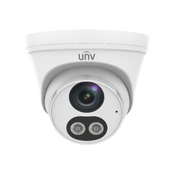 IP-overvågningskamera 2MP linse 2.8mm WL 30m PoE-mikrofon ColorHunter - UNV - IPC3612LB-AF28K-WL