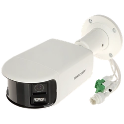 IP-övervakningskamera, 8MP, panoramavy, WL 40m, Audio - Hikvision DS-2CD2T87G2P-LSU-SL-4mm